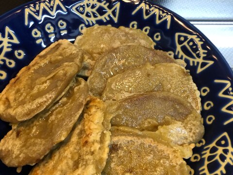 静岡名物♪黒はんぺんの焼き揚げ♪カレー風味^_^